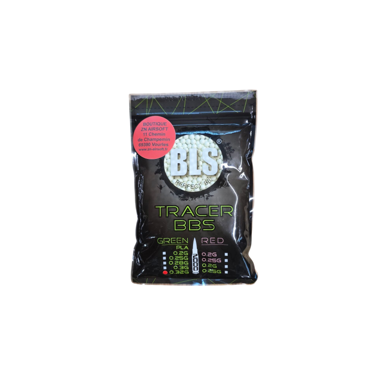 BLS - Billes Biodégradables Traçantes 0.32g Sac de 2000 Billes - Verte BLS - Billes Biodégradables Traçantes 0.32g Sac de 2000 Billes - Verte