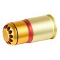 Lancer Tactical - Grenade 40mm à Gaz 60 Billes - Or/Rouge/Orange