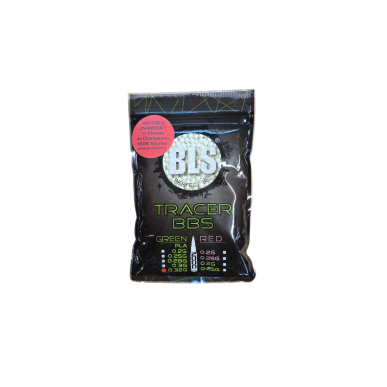 BLS - Billes Biodégradables Traçantes 0.32g Sac de 2000 Billes - Verte