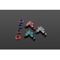 Gate - Bloc Hop Up EON CNC pour AEG - Titanium/Rouge