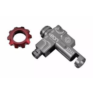 Gate - Bloc Hop Up EON CNC pour AEG - Titanium/Rouge