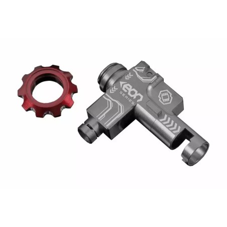 Gate - Bloc Hop Up EON CNC pour AEG - Titanium/Rouge