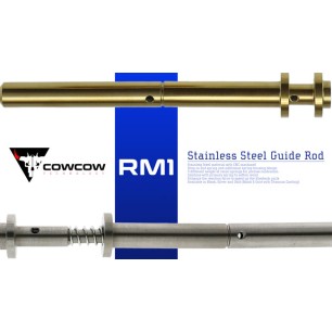 COWCOW - Guide ressort de culasse RM1 pour Hi-Capa - Argent