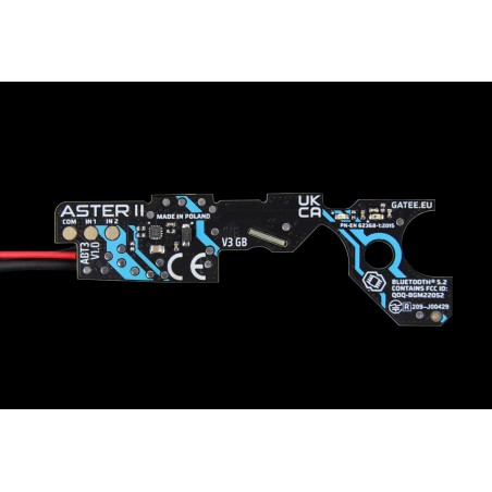 Gate - Aster II Bluetooth® pour gearbox V3 AEG et HPA  - Câblage arrière