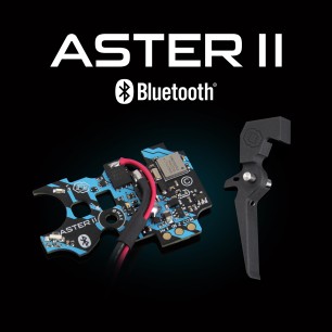 Gate - Aster II Bluetooth® pour gearbox V2 avec détente réglable Quantum 2 - Câblage arrière