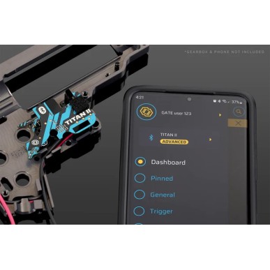 Gate - Titan II Bluetooth® pour gearbox V2 AEG - Câblage arrière