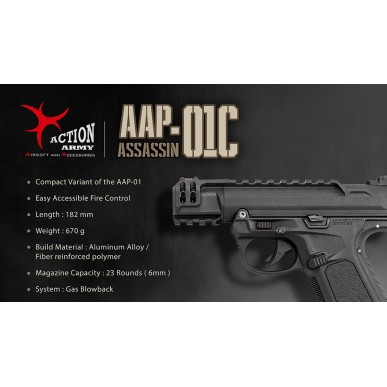 Action Army - AAP01C GBB Full Auto / Semi Auto