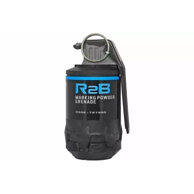 TAGinn EVO R2BM Bleue – Grenade à poudre airsoft réaliste