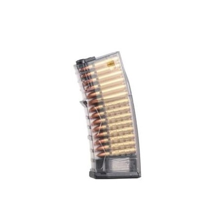 G&G Armament - Chargeur lowcap gom-V4 30 billes - Avec Effet Munition