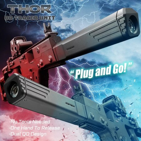 Acetech - traceur silencieux thor bifrost M pour kriss vector krytac - noir