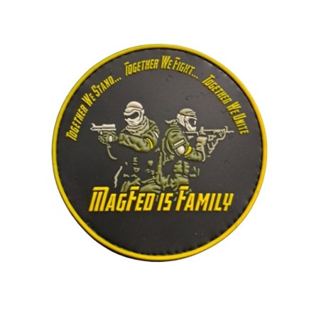 MAGFED IS FAMILY - Patch Jaune