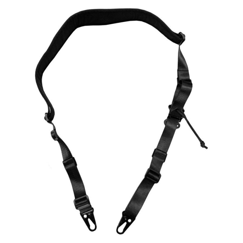 AMOMAX - Sangle 2 Point Clip HK Noir