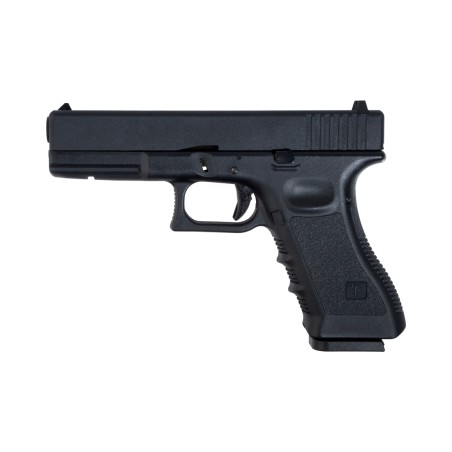 Saigo Defense - Réplique de poing GBB MK1 Co2 Blowback Metal Slide - Noir