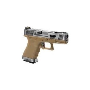 WE - G-Force 19 SV Argent Barrel Métal Version GBB