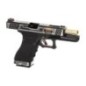 WE - G-Force 17 SV Or Barrel Métal Version GBB Noir