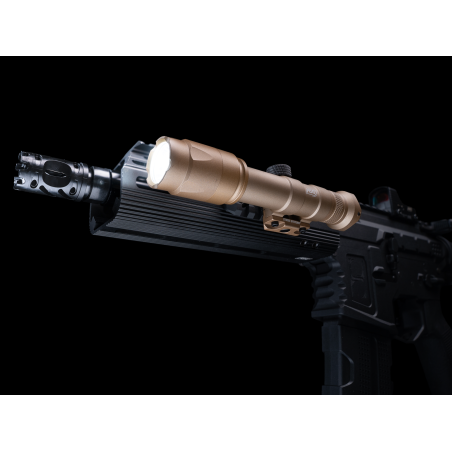 ASG - Lampe Tactique Avec Bouton Déporte Strike Système WL1080 - Tan