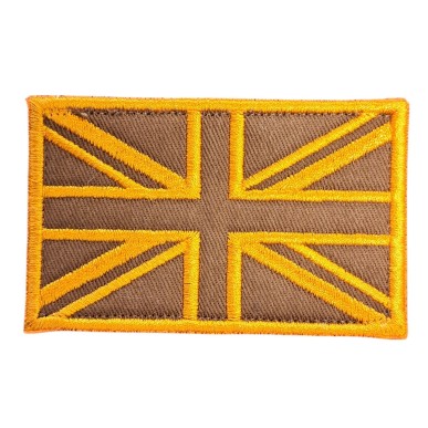 patch - drapeau anglais - orange