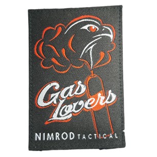 PATCH - nimrod gaz lovers - rouge