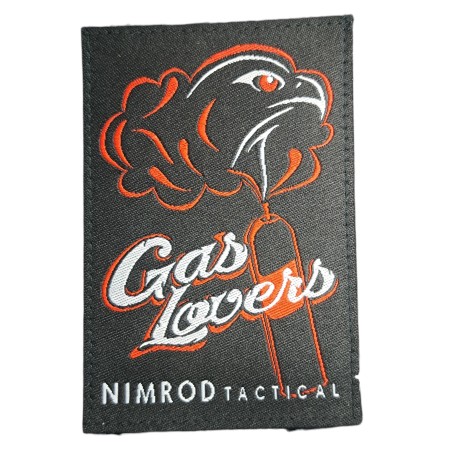 PATCH - nimrod gaz lovers - rouge