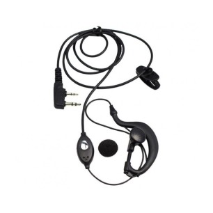 Baofeng BF-EAR1 – Kit oreillette et micro PTT standard pour radio UV-5R / UV-82