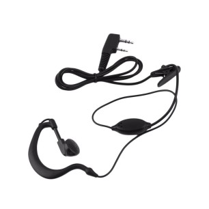 Baofeng - kit oreillette et micro PTT standard version - Noir
