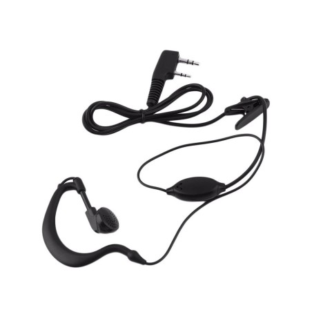 Baofeng - kit oreillette et micro PTT standard version - Noir