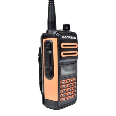 Baofeng UV-5PLUS Orange – Radio VHF/UHF 5W renforcée pour communication tactique