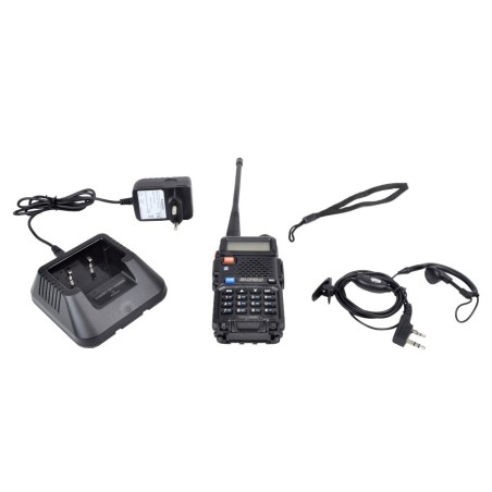 Baofeng - Dual band VHF/UHF FM radio - Noir