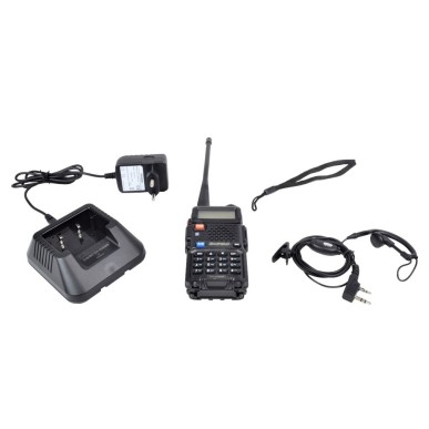 Baofeng UV-5R – Radio VHF/UHF Dual Band 5W pour communication tactique