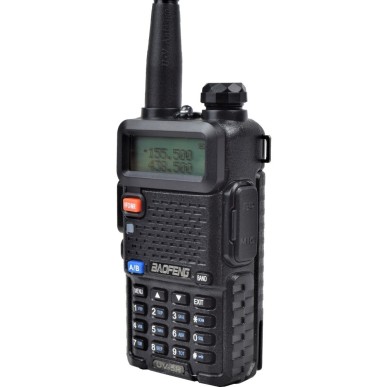Baofeng UV-5R – Radio VHF/UHF Dual Band 5W pour communication tactique