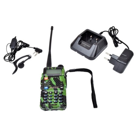 Baofeng - Dual band VHF/UHF FM radio - Camo