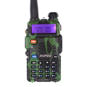 Baofeng UV-5R CAMO – Radio VHF/UHF Dual Band FM 5W camouflage