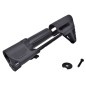 DBOYS - Crosse PDW métal rétractable pour M4 - Noir DBOYS - Crosse PDW métal rétractable pour M4 - Noir