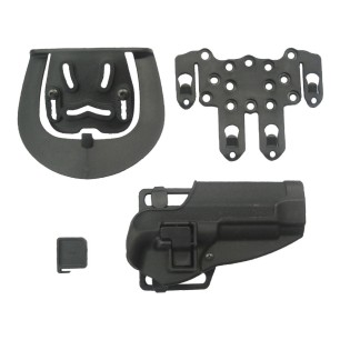 ROYAL - Holster pour M92 avec plaque, ceinture et gilet - Noir