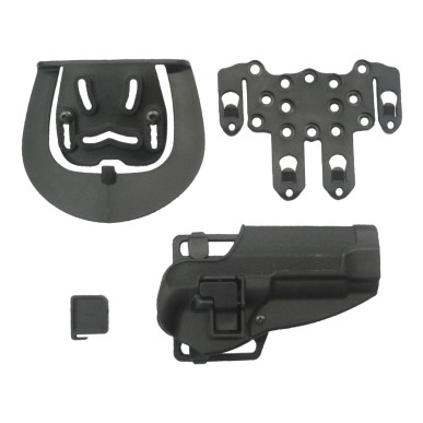 ROYAL - Holster pour M92 avec plaque, ceinture et gilet - Noir