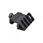 JS-TACTICAL - Rail incliné à 45° - Noir