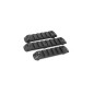 Evolution International - Rails set de 3 pièces en m-lok - Noir