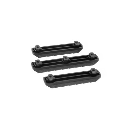 Evolution International - Rails set de 3 pièces en m-lok - Noir
