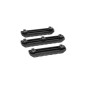 Evolution International - Rails set de 3 pièces en m-lok - Noir