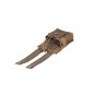 Black river - Poche pour radio avec attache molle - tan