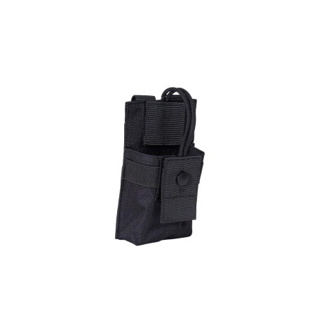 Black river - Poche pour radio avec attache molle - Noir