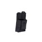 Black river - Poche pour radio avec attache molle - Noir