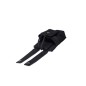 Black river - Poche pour radio avec attache molle - Noir
