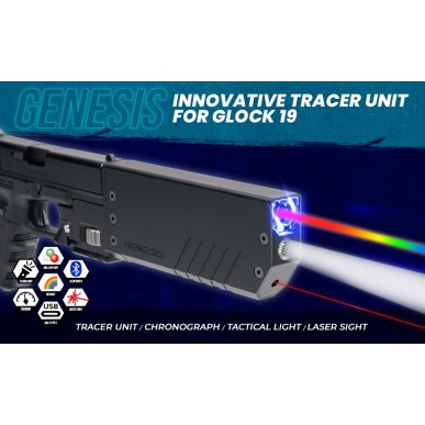 Acetech Genesis Traceur Unit Glock 19 - Noir | Zn-Airsoft.fr
