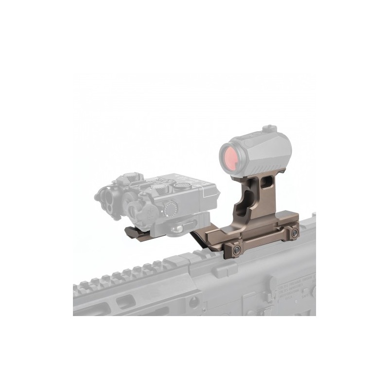 WADSN - MONTURE DOUBLE RAIL POUR OPTIQUE - DARK EARTH (WS2014B)
