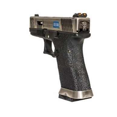 WE - G-Force 19 SV Argent Barrel Métal Version GBB