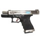 WE - G-Force 19 SV Argent Barrel Métal Version GBB