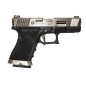 WE - G-Force 19 SV Argent Barrel Métal Version GBB