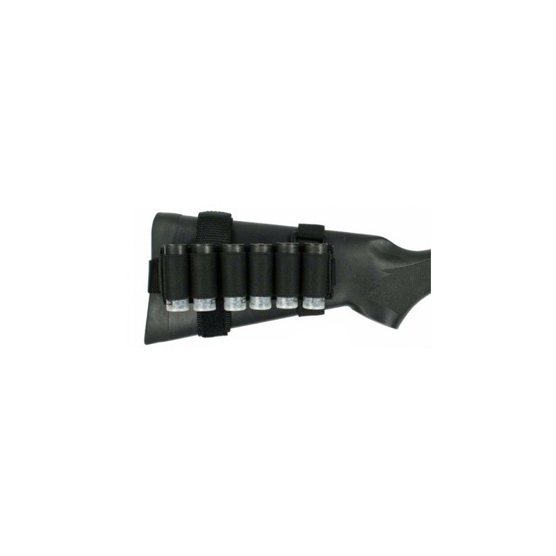 OCCASION DE LA BOUTIQUE - Porte 7 Cartouches Pour Crosse De Fusil A Pompe Noir OCCASION DE LA BOUTIQUE - Porte 7 Cartouches Pour Crosse De Fusil A Pompe Noir