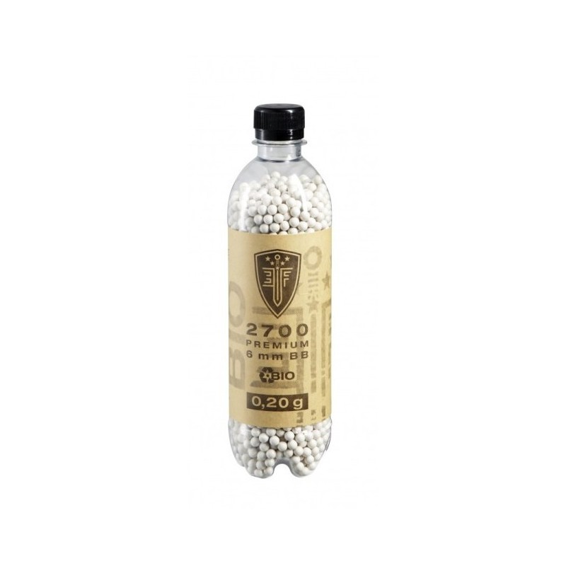 ELITE FORCE - Billes Elite Force Biodégradable Blanche 0.20g X 2700 bbs